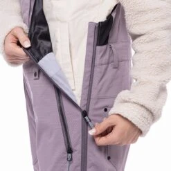 686 Black Magic Insulated Bib Pant 5 686 Black Magic Insulated Bib Pant -Mons Royale Shop 686 black magic insulated bib pant dusty orchid geo jacqrd alt6 ro m2w406