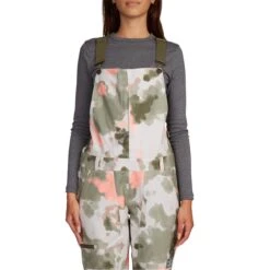 DC Collective Bib Pant -Mons Royale Shop dc collective bib pant watercolor tie dye alt6 qs adjtp03007