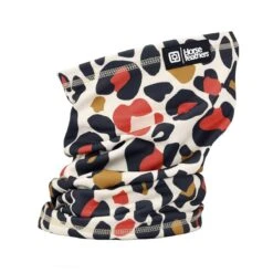 Horsefeathers Women's Printed Neckwarmer -Mons Royale Shop horsefeathers womens printed neckwarmer cheetah 1main bt aw071