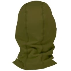 Mons Royale Decade Wool Fleece Hood -Mons Royale Shop mons royale decade wool fleece hood dark olive alt1 mr 1004149