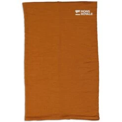 Mons Royale Double Up Neckwarmer -Mons Royale Shop mons royale double up neckwarmer copper alt1 mr 1001029