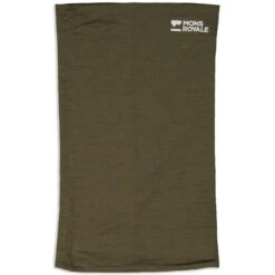 Mons Royale Double Up Neckwarmer -Mons Royale Shop mons royale double up neckwarmer dark olive alt1 mr 1001029