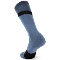 Mons Royale Ultra Cushion Merino Snow Sock -Mons Royale Shop mons royale ultra cushion merino snow sock blue slateblack alt1 mr 1005959