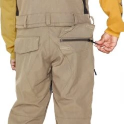 Volcom Roan Bib Overall -Mons Royale Shop volcom roan bib overall dark khaki alt6 volcom g1352306